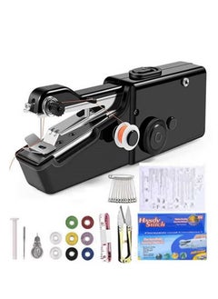 Buy Handheld Sewing Machine, Hand Held Device Tool Mini Portable Cordless Essentials for Home Quick Repairing and Stitch Handicrafts Easy to Operate Beginners in UAE