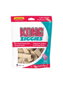 اشتري Kong - Ziggiesª Puppy - مكافآت تنظيف أسنان الكلاب - وصفة للجراء - صغيرة (من الأفضل استخدامها مع ألعاب Kong Puppy المطاطية) في السعودية