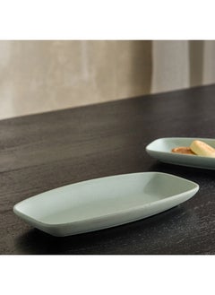 اشتري Home Box Vanilla Melamine Speckle Platter 28 x 3 x 14 cm في الامارات