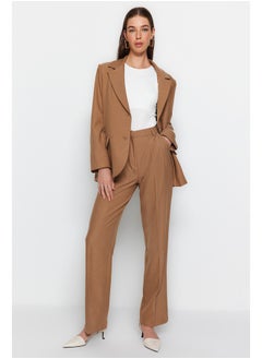 Buy Pants - Brown - Straight in Egypt