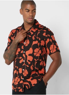 Buy Casual Printed Regular Fit Shirt in UAE