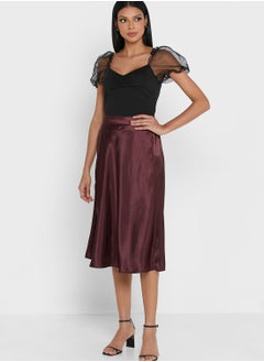 Buy High Waist A-Line Skirt in Saudi Arabia