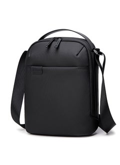 اشتري Unisex Side Sling Bag Water Resistant Anti-Theft Small Daypack Crossbody Bag for Travel Office Business K00579 Black في الامارات