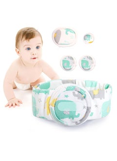 Buy Baby Umbilical Hernia Belt, Belly Button Wrap for Newborns, Adjustable Wrap Belly Band Navel Truss Support Abdominal Binder for Infants, Newborn Care, Soft, Skin-friendly, Breathable(Weight <6.5kg) in Saudi Arabia