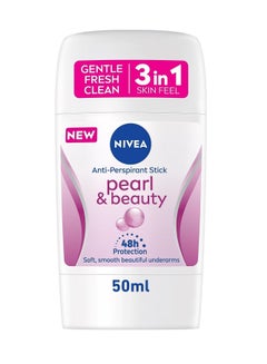 Buy Antiperspirant Stick for Women 48h Protection Pearl Beauty 50ml in Saudi Arabia