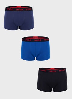 Buy 3 Pack Logo Band Trunks in Saudi Arabia