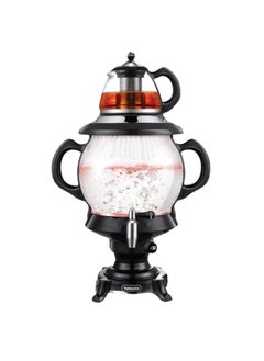 Buy Telionix Electric Digital Samovar 4.5L, Glass Teapot with Filter, Stainless Steel Heating Element, Keep Warm Function, LED Display, Boil Dry Protection, German Technology, 2200W Power in UAE