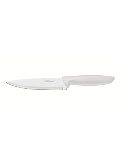 اشتري Plenus 6 Inches Chef Knife with Stainless Steel Blade and White Polypropylene Handle في الامارات