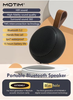 Buy IPX7 Waterproof Speaker, Mini Bluetooth Speaker with 360° Surround Stereo Sound, Powerful Audio Punchy Bass Hands, free Calls Dustproof Wireless Bluetooth Streaming, 15 Hours of Playtime in Saudi Arabia