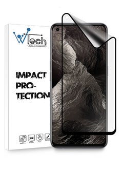 Buy Nano Ceramic Anti Fingerprint Full Coverage Screen Protector For Realme GT Master 5G Clear/Black in UAE