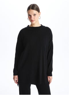 اشتري Half Turtleneck Regular Long Sleeve Women's Tricot Tunic في مصر