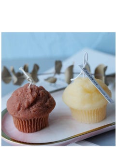 Buy Muffin Cup Candle Mould Silicone Mold Handmade Aromatherapy Soap Mould Wax Model DIY Candle Making Mould Home Decor in UAE