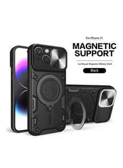 Buy Back Cover Phone Protection Case For iPhone 15 Black in UAE