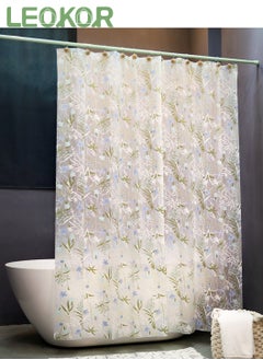 Buy Waterproof and Moisture-proof Shower Curtain EVA Partition Curtain for Bathroom in Saudi Arabia