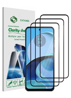 اشتري 3 Pack For Motorola Moto G14 Screen Protcetor Scratch and Shatter Resistant Anti Bubble Glass في الامارات