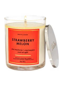 Buy Strawberry Melon Signature Single Wick Candle in UAE