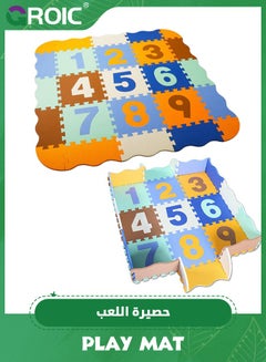 Buy Baby Puzzle Mat,Foam Play Mat Baby Play Mat Foam Floor Tiles with Numbers,Interlocking Foam Tiles Foam Puzzle Floor Mat Baby Crawling Mat,Foam Puzzle Playmat for Kids in Saudi Arabia