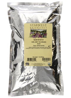 Buy Starwest Botanicals Organic Earl Grey Tea, 1-pound Bag in UAE