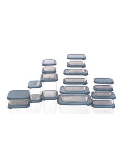 Buy Aksa Mono Plastic Food Container Set of 18 Pieces in Egypt