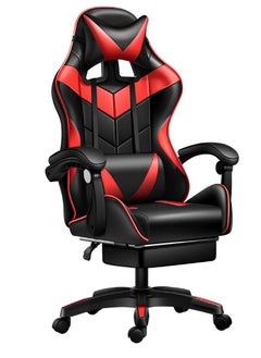 Buy Black And Red Fixed-Point Massage Gaming Chair Need To Be Assembled in Saudi Arabia