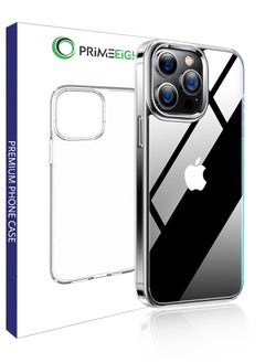 Buy Transparent Crystal Clear iPhone 11 Pro Max Case 6.5 inch Shockproof Curved Edges case HD Clear Anti Scratch in Saudi Arabia