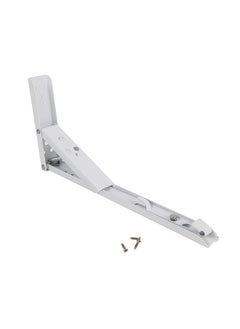 Buy White Bracket - 20x11.5cm - Heavy-Duty Adjustable Shelf Brackets - Industrial-Grade Support for Home & Office Shelving | L Shaped Angle Shelf Support, Wall Metal Corner Brace Joint, Kitchen, Garage, Bathroom Display in Saudi Arabia