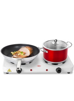 Buy RAF Electric Stove double & Hot Plate Cooker-Uniform Heating 2000W in UAE