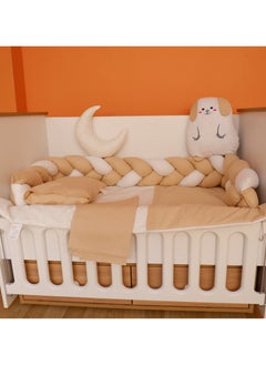 Buy Triple Braided Baby Bed Rails with Quilt, Pillows and Sheet in Saudi Arabia