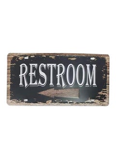 اشتري Hometaste Wall Decorative Metal Plate Metal Wall Plate Wall Plate Metal Art Tin Sign Plaqui Print Poster Car Plate Plaque Decals Modern Design Painted Car Plate Tin Metal Wall Art Signs (Style_5) في الامارات