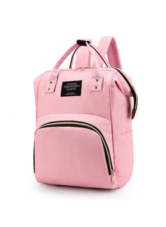 Buy Mommy bag multifunctional mother and baby bag fashion mother bag baby bottle shoulder diaper backpack in UAE