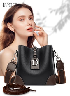 Buy Bucket Bag and Purses For Women Shoulder Handbags with Detachable Straps Womens Large Capacity Elegant Crossbody Bags for Mother Girl Friend Wife in UAE