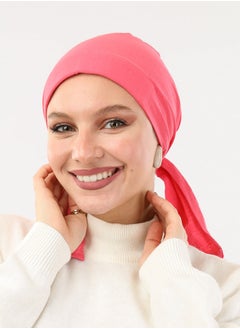 Buy Padded Cotton Bonnet Punch Rose For Women in Egypt