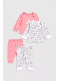 Buy Ditsy Baby Pyjamas - 2 Pack in Saudi Arabia