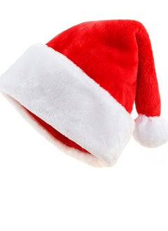 Buy Soft Plush Velvet Christmas Hat in UAE