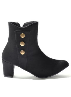 Buy Ankle Boot Suede Capsule-Black in Egypt