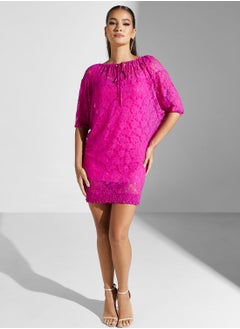 اشتري Lace Detail Dress في الامارات