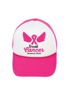 Buy BreastCancer Awareness Hats - Cotton Mesh Baseball Caps for Ladies and Girls - BreastCancer Awareness Adjustable Baseball Caps - Gifts for BreastCancer in UAE