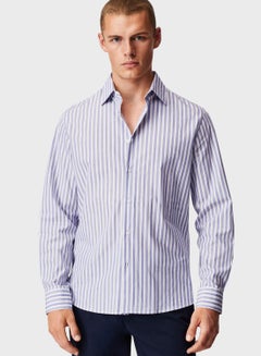 Buy Striped Slim Fit Shirt in Saudi Arabia