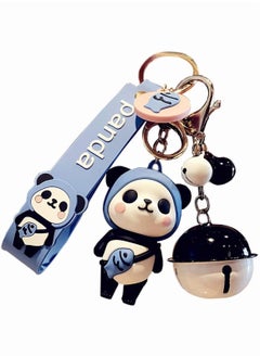 Buy Cartoon Panda Key Pendant, Panda Keychain, Creative New Year Gift Bag Animal Pendant Key Case Car Key Pendant Metal Key Ring  Panda and White Bell, for Men Women in UAE