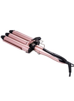 Buy 3 Barrel Curling Iron 25mm Hair Curler Ceramic Hair Waver Hair Crimper Dual Voltage in Saudi Arabia