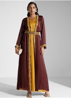 اشتري Embroidered Jalabiya في الامارات