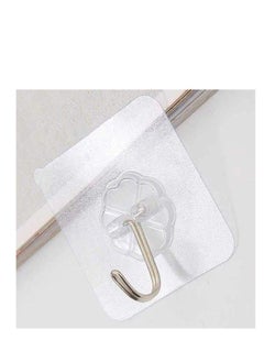 اشتري Transparent hanging hook equipped with a strong metal hook 10 pieces في مصر