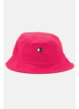 Buy Men Brand Logo Bucket Hat, Red in Saudi Arabia