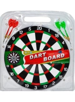Buy Double Sided Dartboard Game Set For Family Friends And Tournaments High Quality 17 Inch Dart Board With 6 High Quality Darts In 2 Design Double Sided Game For More Fun in Saudi Arabia