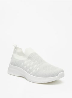 Buy Women's Textured Slip-On Sports Shoes in Saudi Arabia