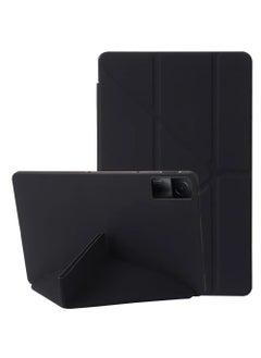 Buy Ecosystem Smart Case For Xiaomi Redmi Pad SE 11 inch Tablet 2023 Cover with Pencil Holder, 5-in-1 Multiple Viewing Angles, Smooth Silicone Cover & Soft TPU Back, Auto Wake/Sleep, (Black) in Egypt