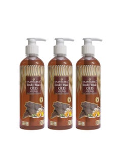 اشتري Earthgenix Oud With Honey Bodywash 300Ml X 3 Special Offer في الامارات