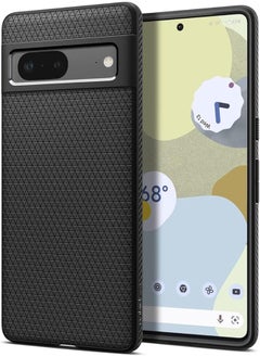 Buy Spigen Liquid Air Armor Case Designed for Google Pixel 7 (2022) - Matte Black in Egypt