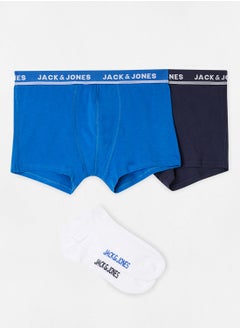 Buy Logo Trunk and Socks Set in UAE