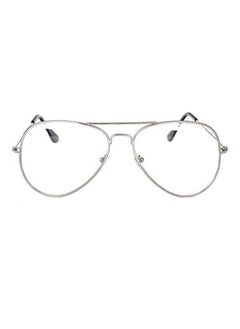 Buy Oversized Aviator Flat Eyeglasses in Saudi Arabia